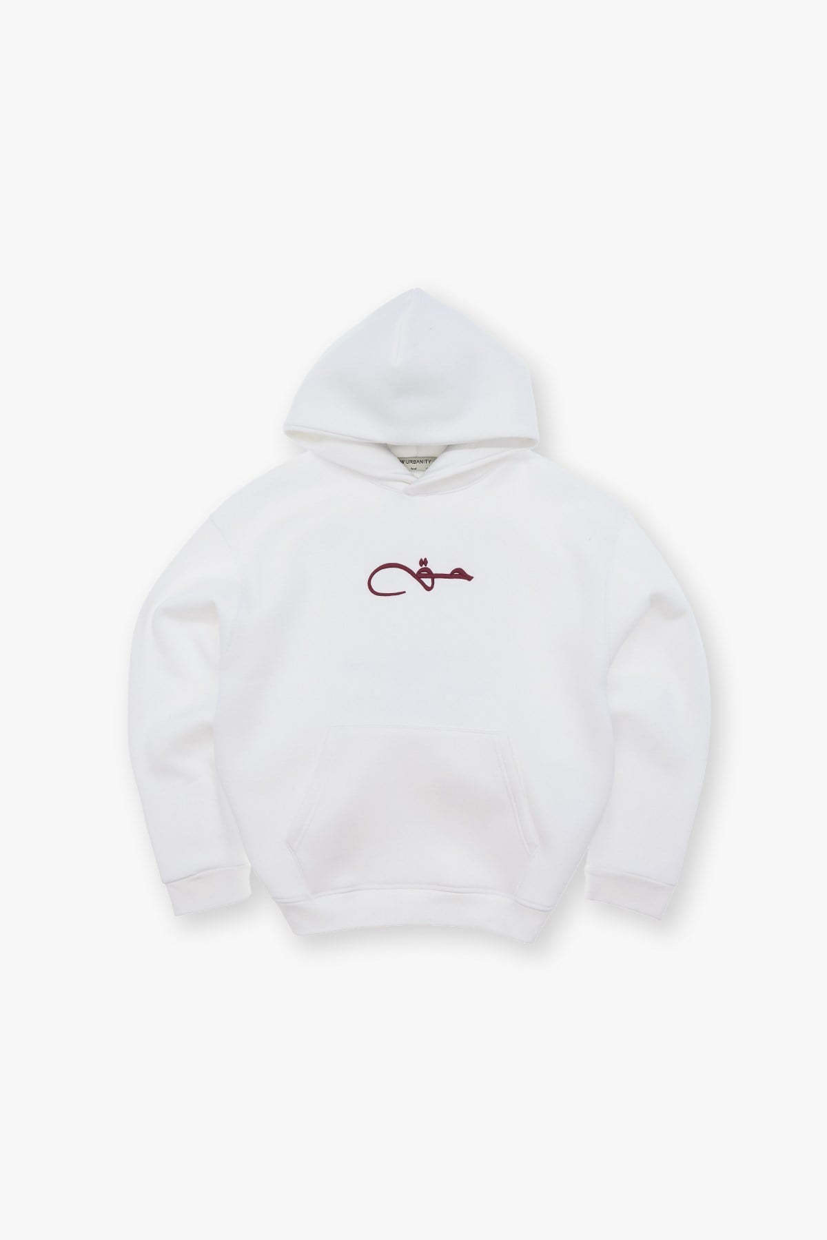 Calligraphy Carpet Oversize Sweatshirt Erkek Ekru