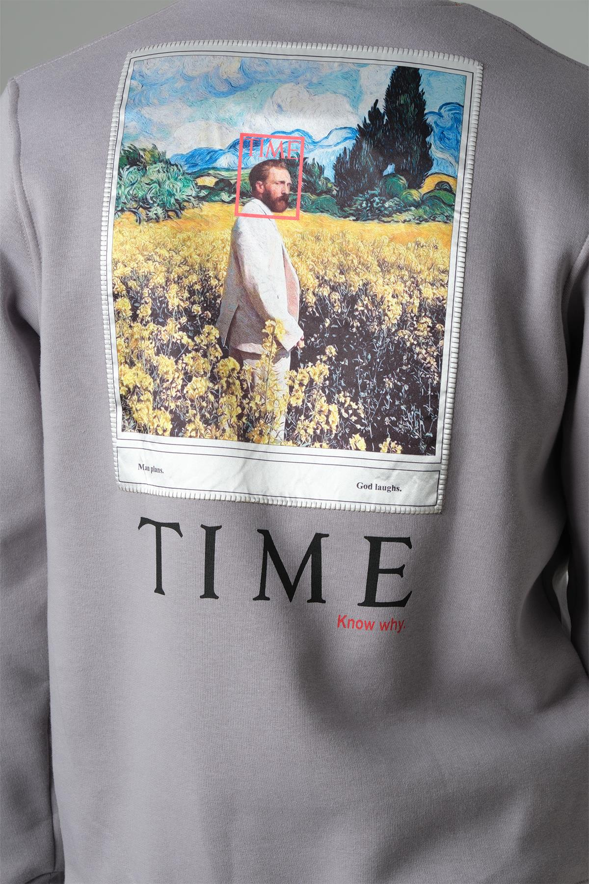 Capsule Sweatshirt Erkek Gri