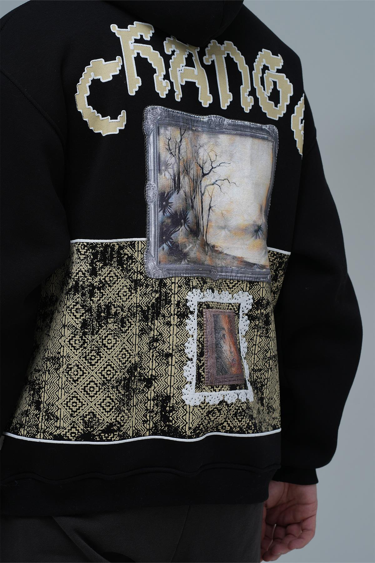 Change Oversize Sweatshirt Erkek Siyah