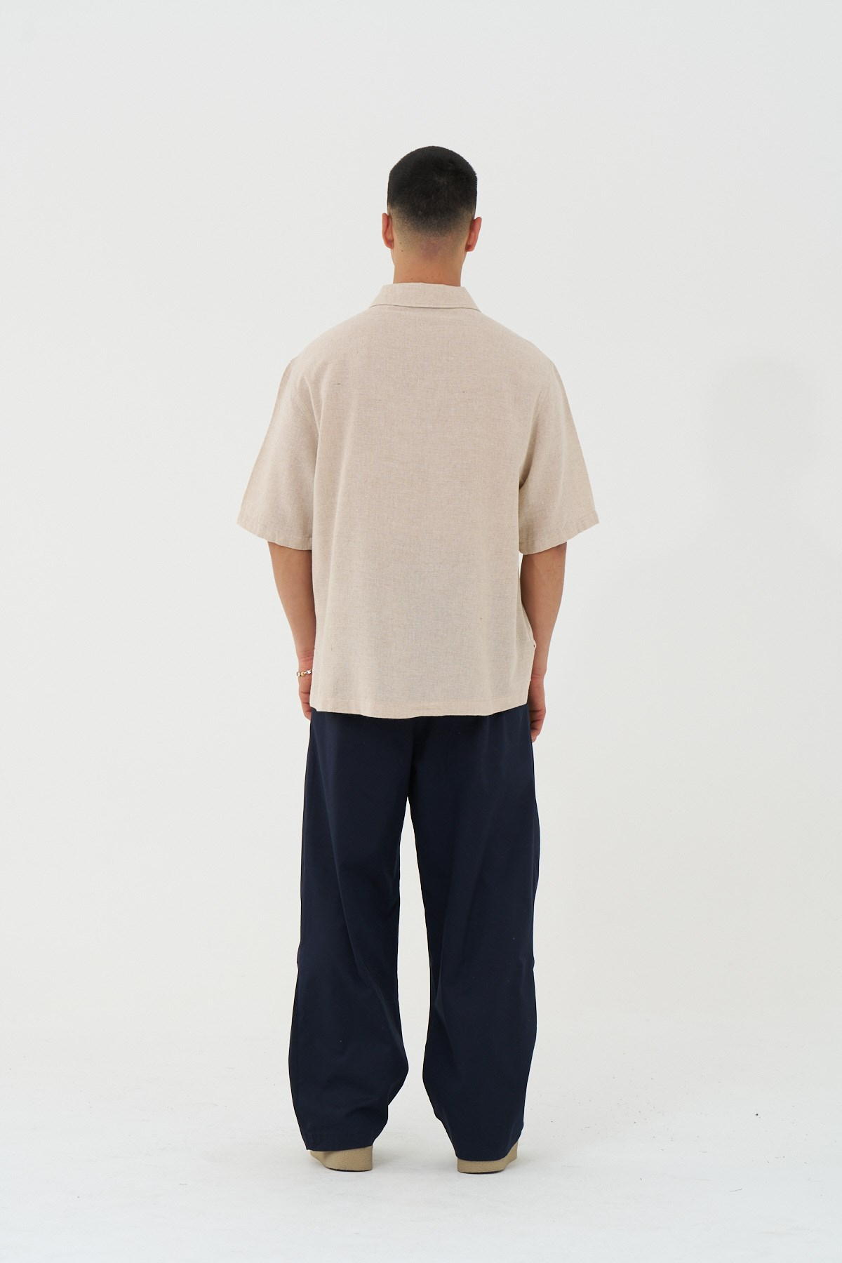 Core Regular Fit Erkek Gömlek Bej