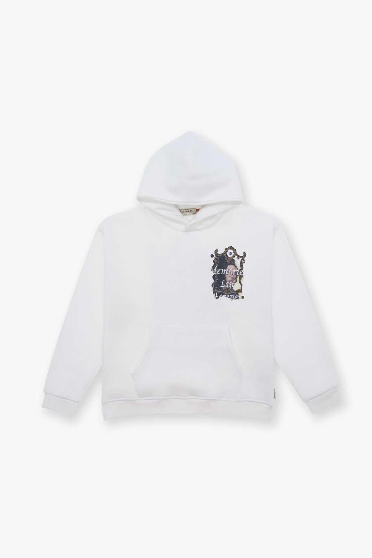 Eternal Frame Oversize Sweatshirt Kadın Ekru