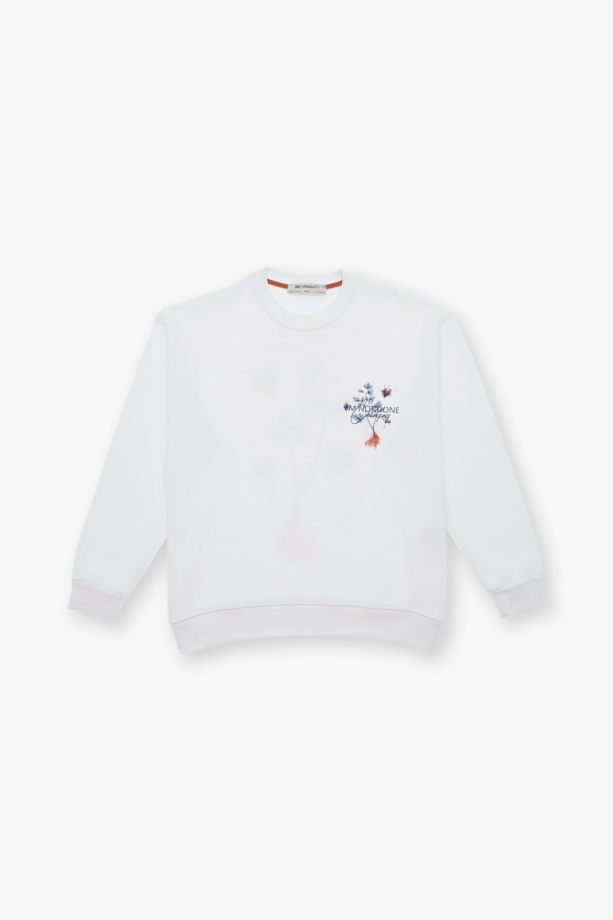 Evolving Oversize Sweatshirt Erkek Ekru
