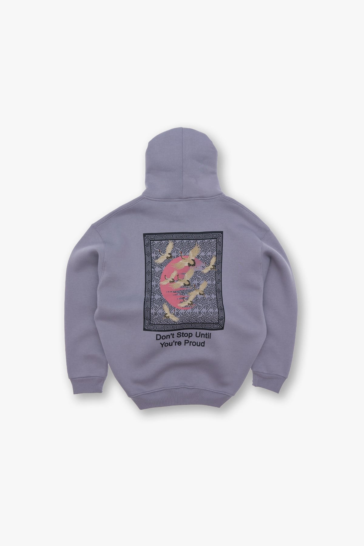 Flight of Dreams Oversize Sweatshirt Erkek Gri