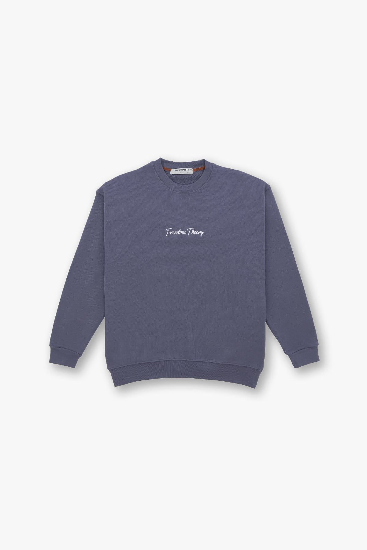 Freedom Theory Oversize Sweatshirt Erkek Füme