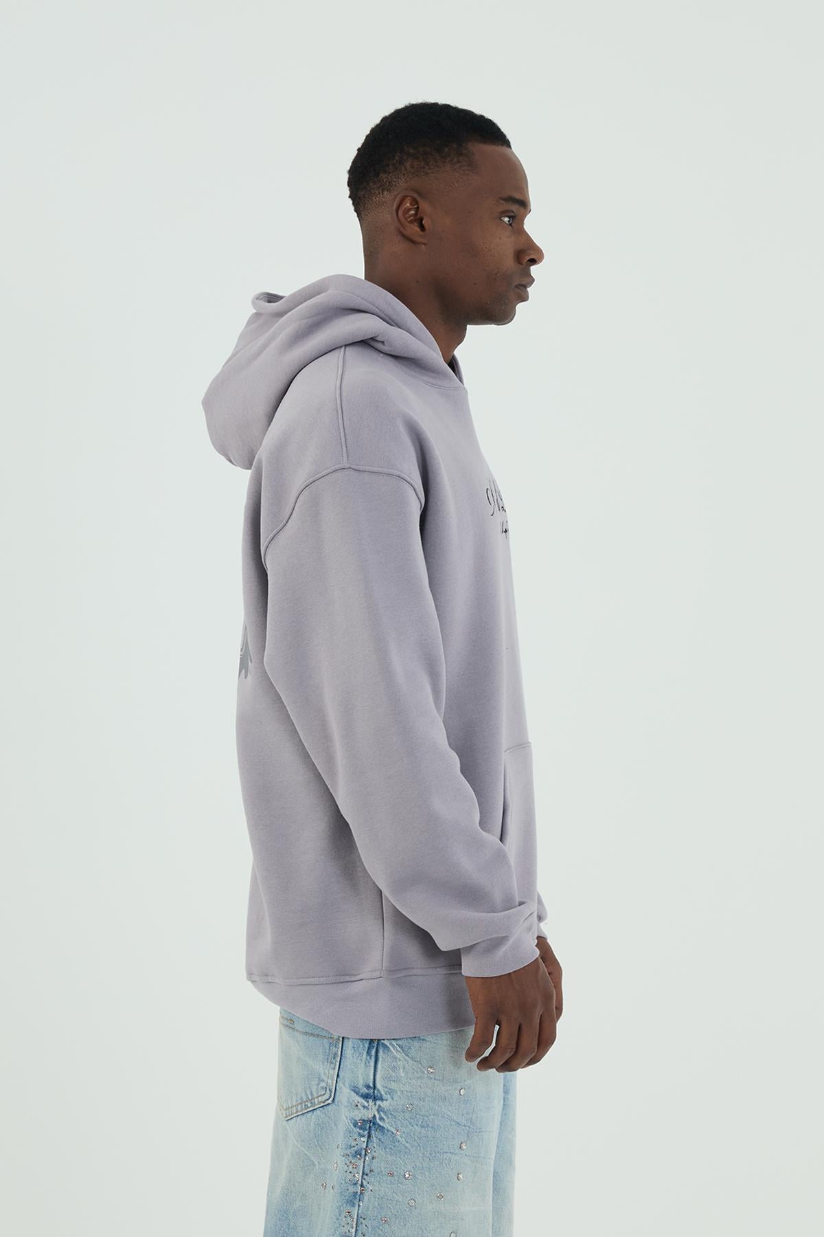 Goodlife Oversize Sweatshirt Erkek Gri