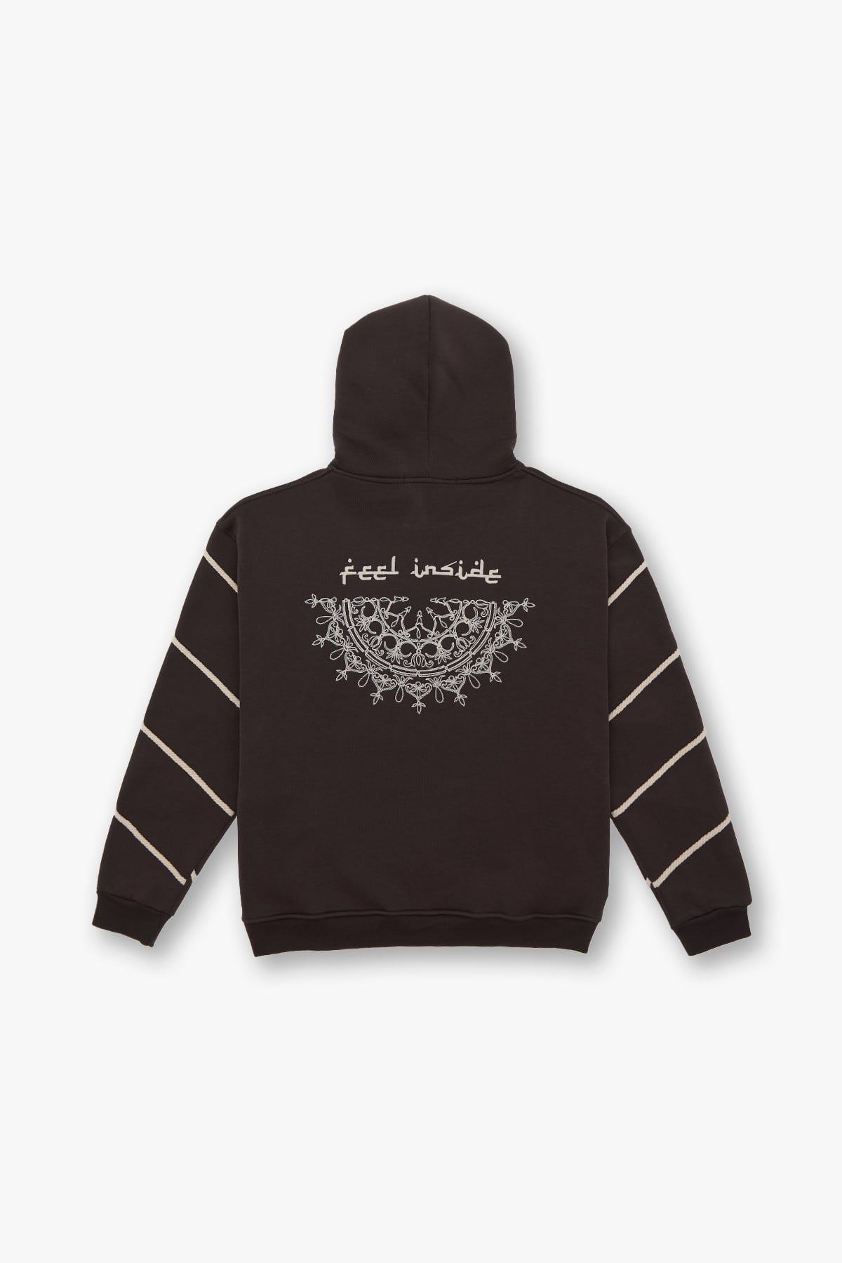 Inner Flow Oversize Sweatshirt Erkek Kahverengi