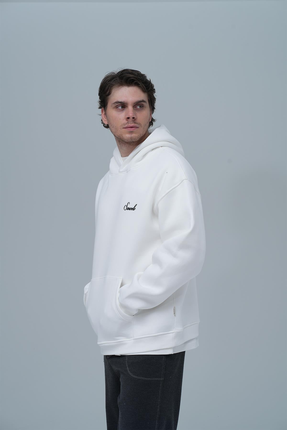 Loneliness Is a Choice Oversize Sweatshirt Erkek Taş