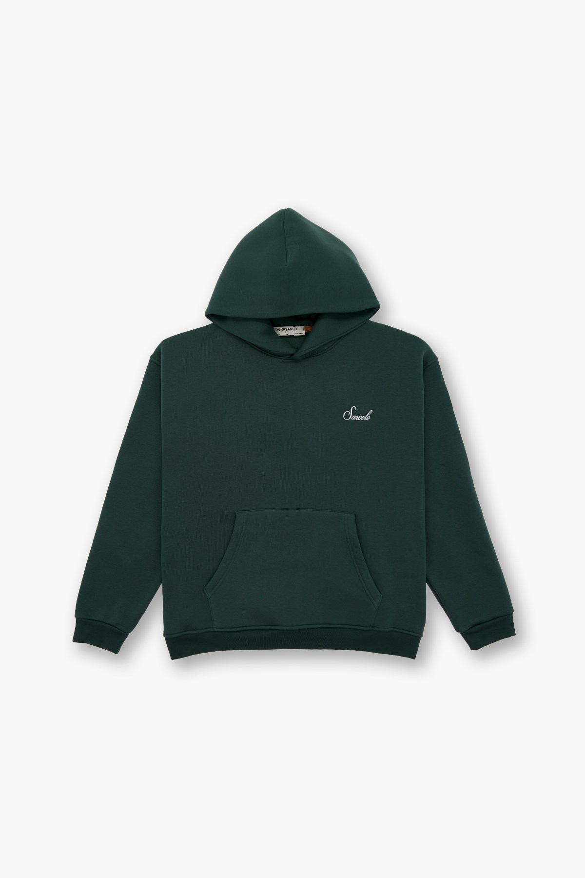 Loneliness Is a Choice Oversize Sweatshirt Kadın Yeşil