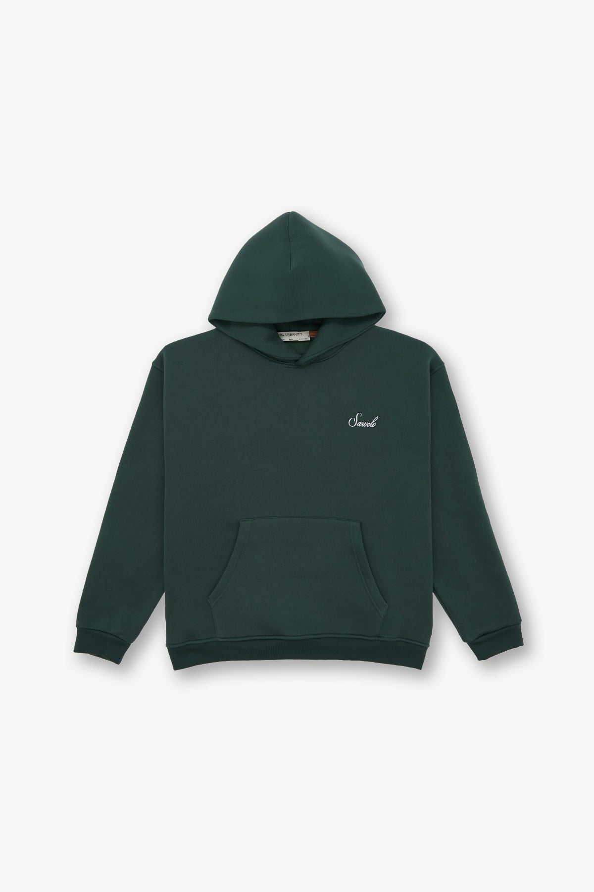 Loneliness Is a Choice Oversize Sweatshirt Erkek Yeşil