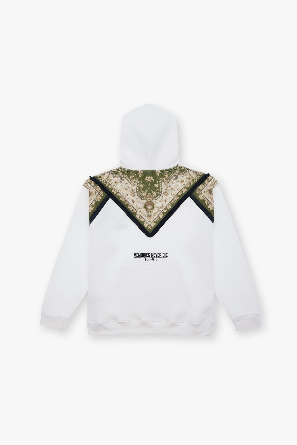 Memories Never Die Oversize Sweatshirt Kadın Ekru