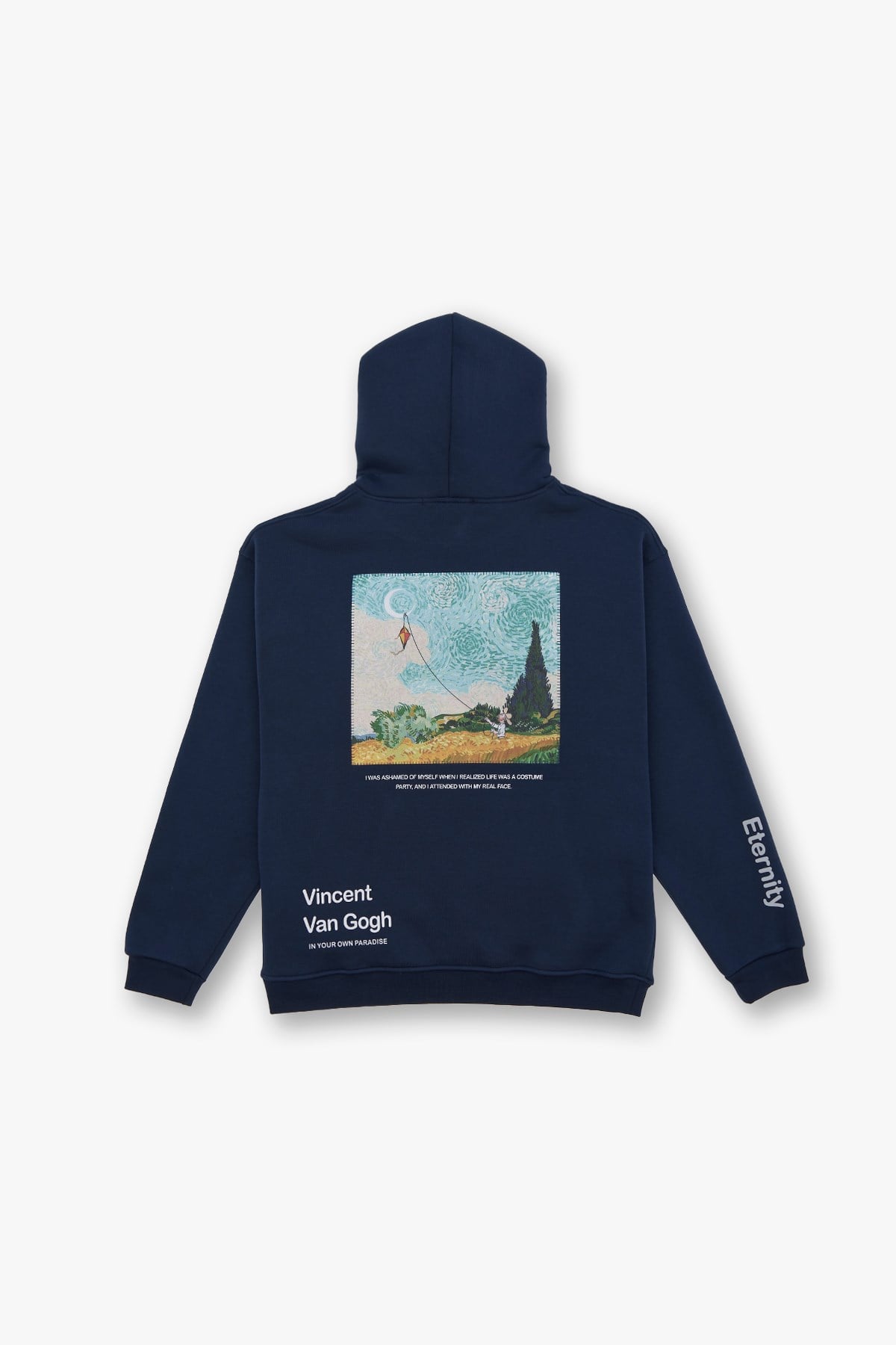 Paradise Within Oversize Sweatshirt Kadın İndigo