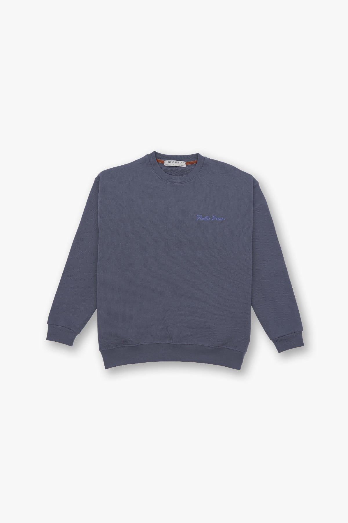 Plastic Dream Oversize Sweatshirt Kadın Füme