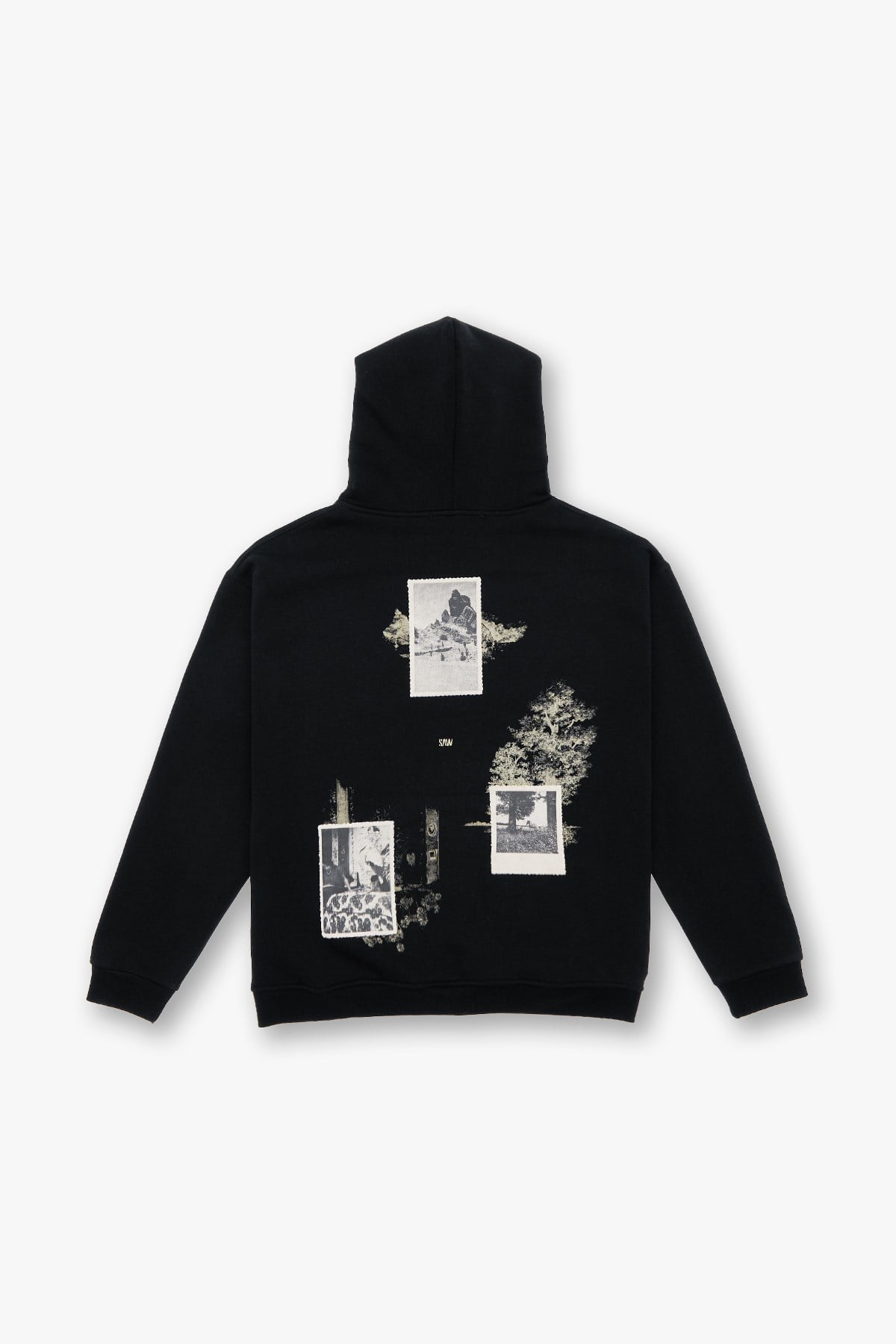 Portrait of a Generation Oversize Sweatshirt Erkek Siyah