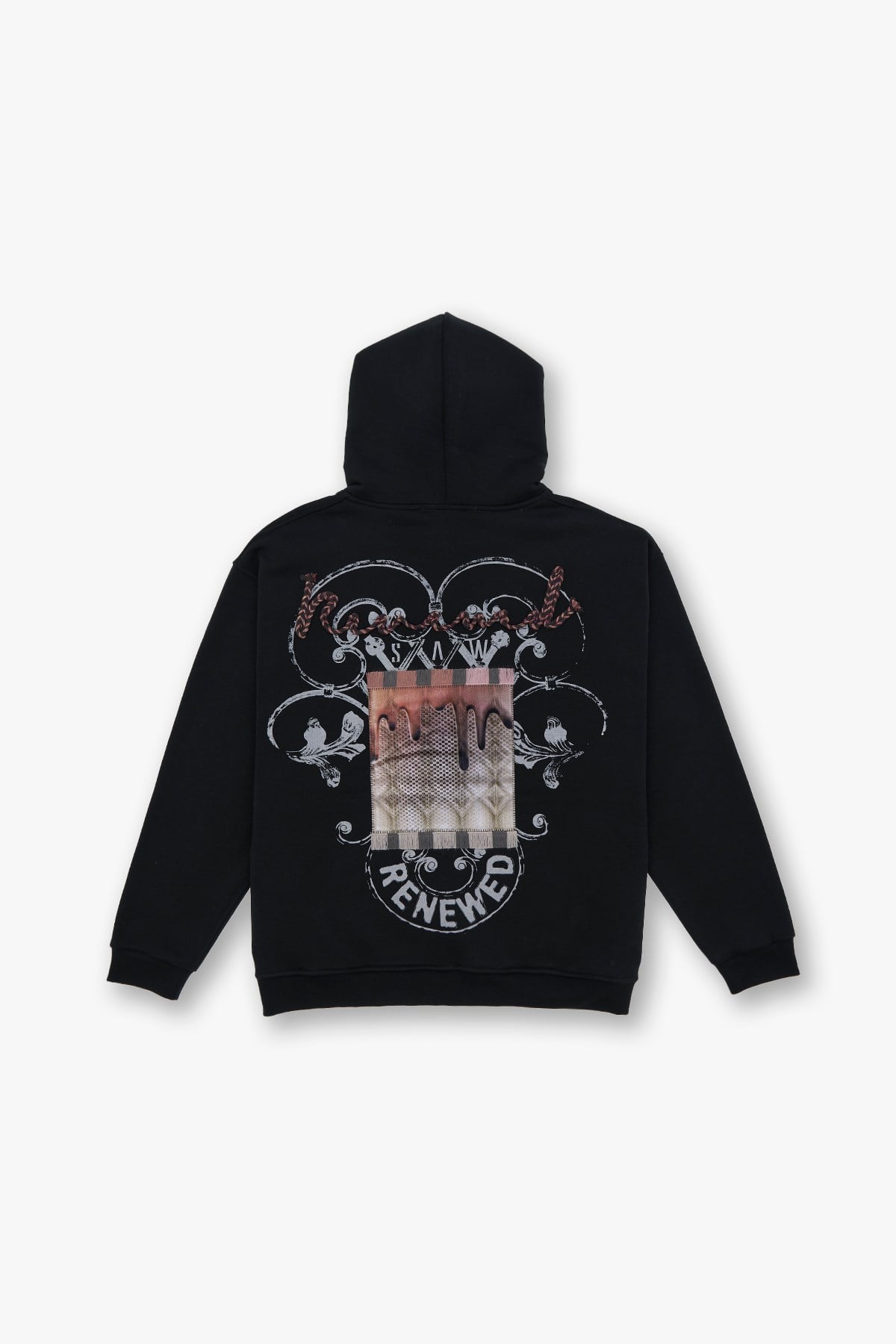 Renewed Flow Oversize Sweatshirt Erkek Siyah