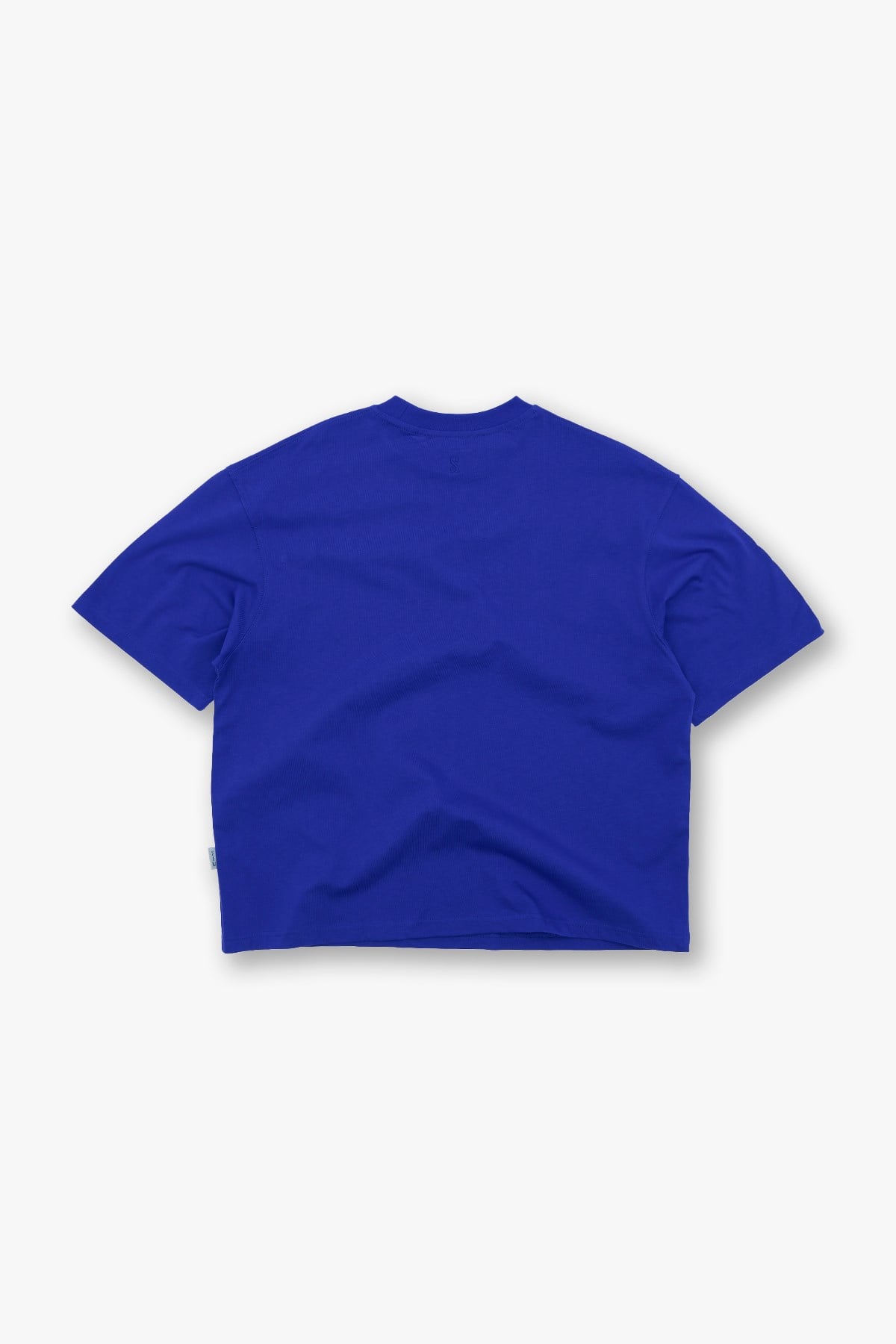 SAW Club Super Oversized Basic Tişört Erkek Royal Blue