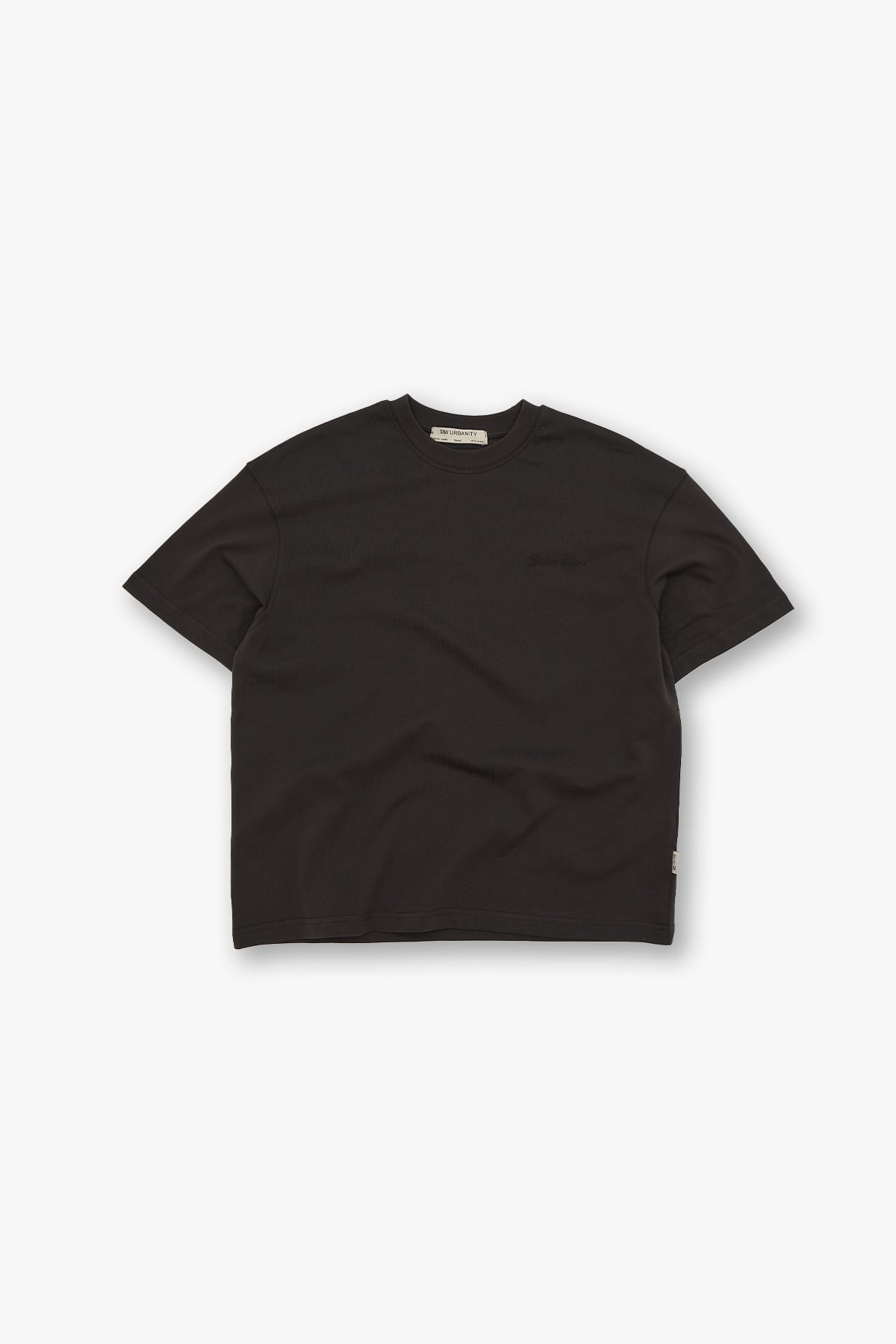 SAW Club Super Oversized Basic Tişört Erkek Kahverengi