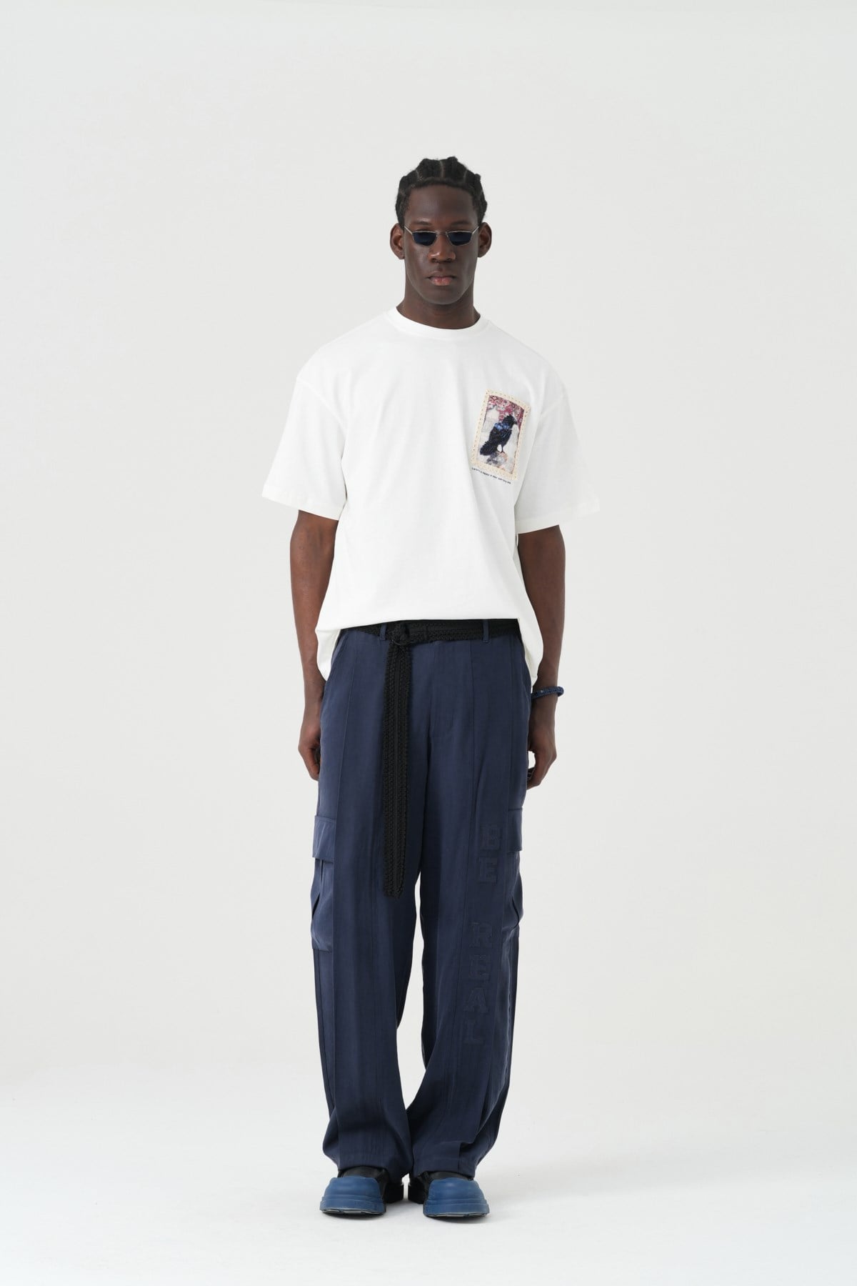 Surreal Cargo Oversize Erkek Pantolon İndigo