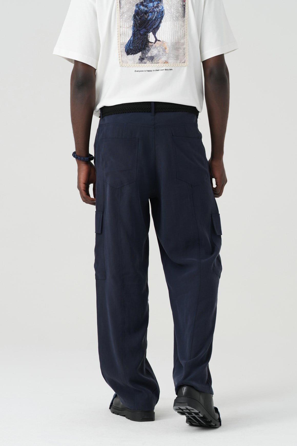 Surreal Cargo Oversize Erkek Pantolon İndigo
