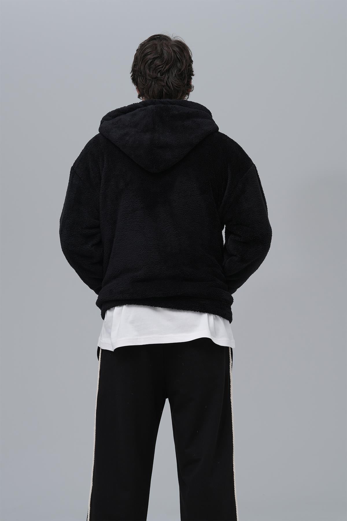 Timeless Legend Oversize Sweatshirt Erkek Siyah