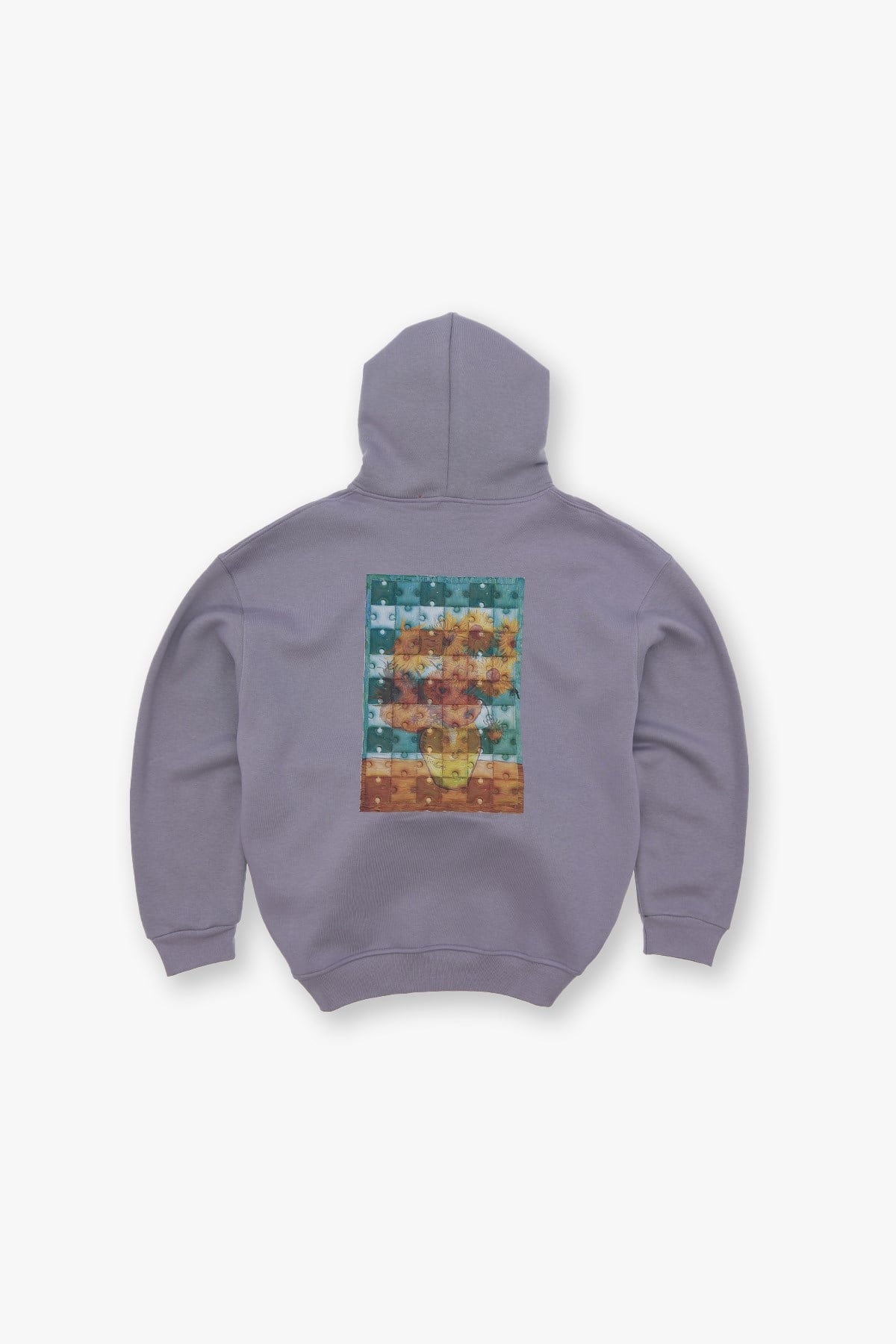 Unfinished Oversize Sweatshirt Erkek Gri