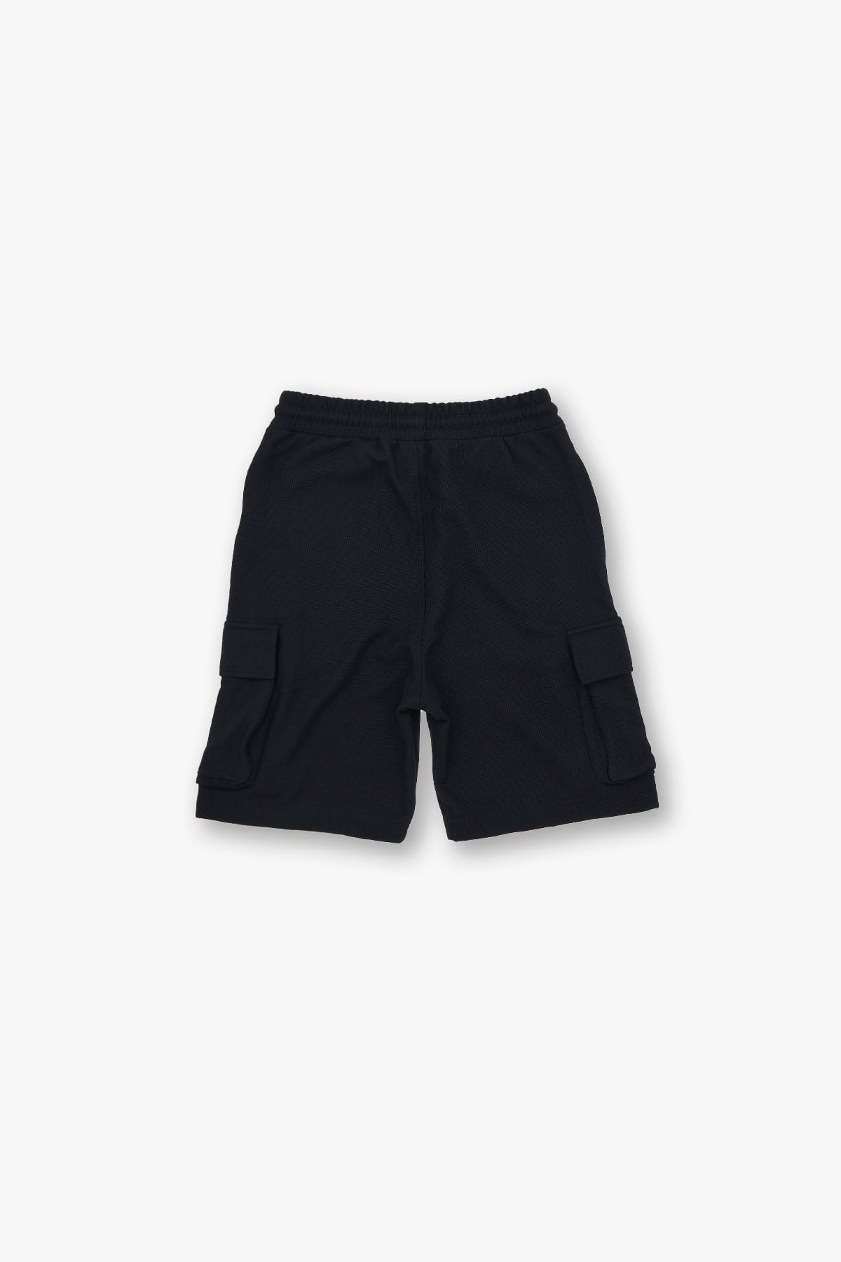 Urban Explorer Oversized Pocket Detail Shorts Black