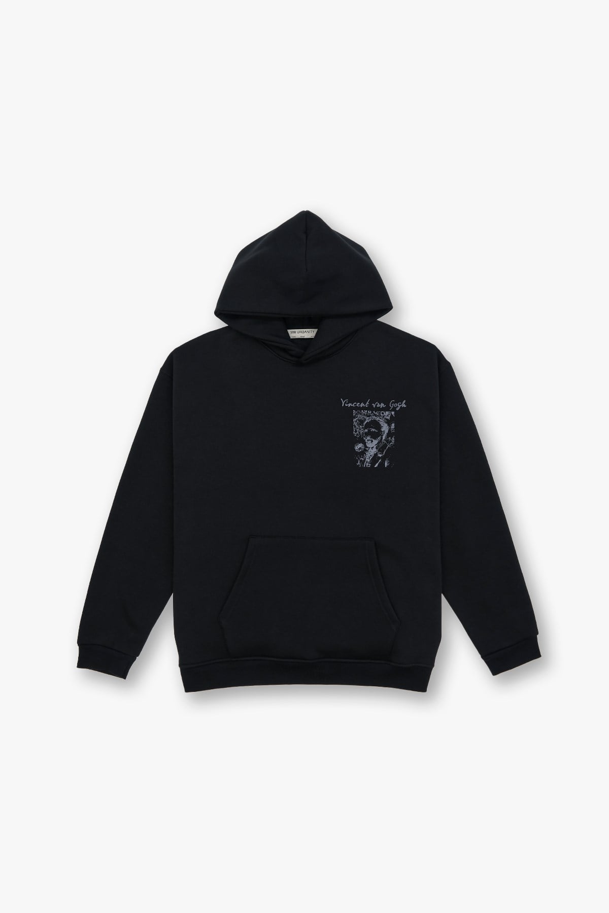 Van Gogh Threads Oversize Sweatshirt Erkek Siyah