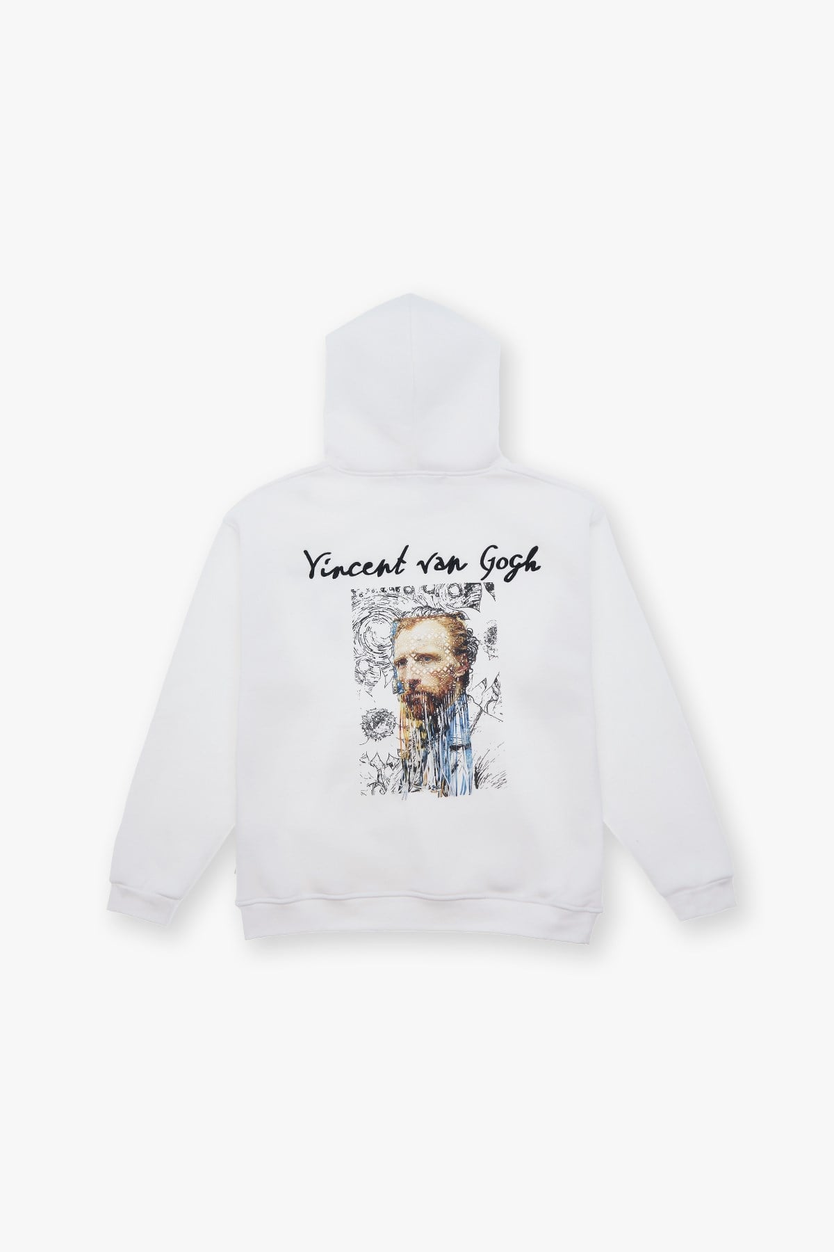 Van Gogh Threads Oversize Sweatshirt Erkek Ekru