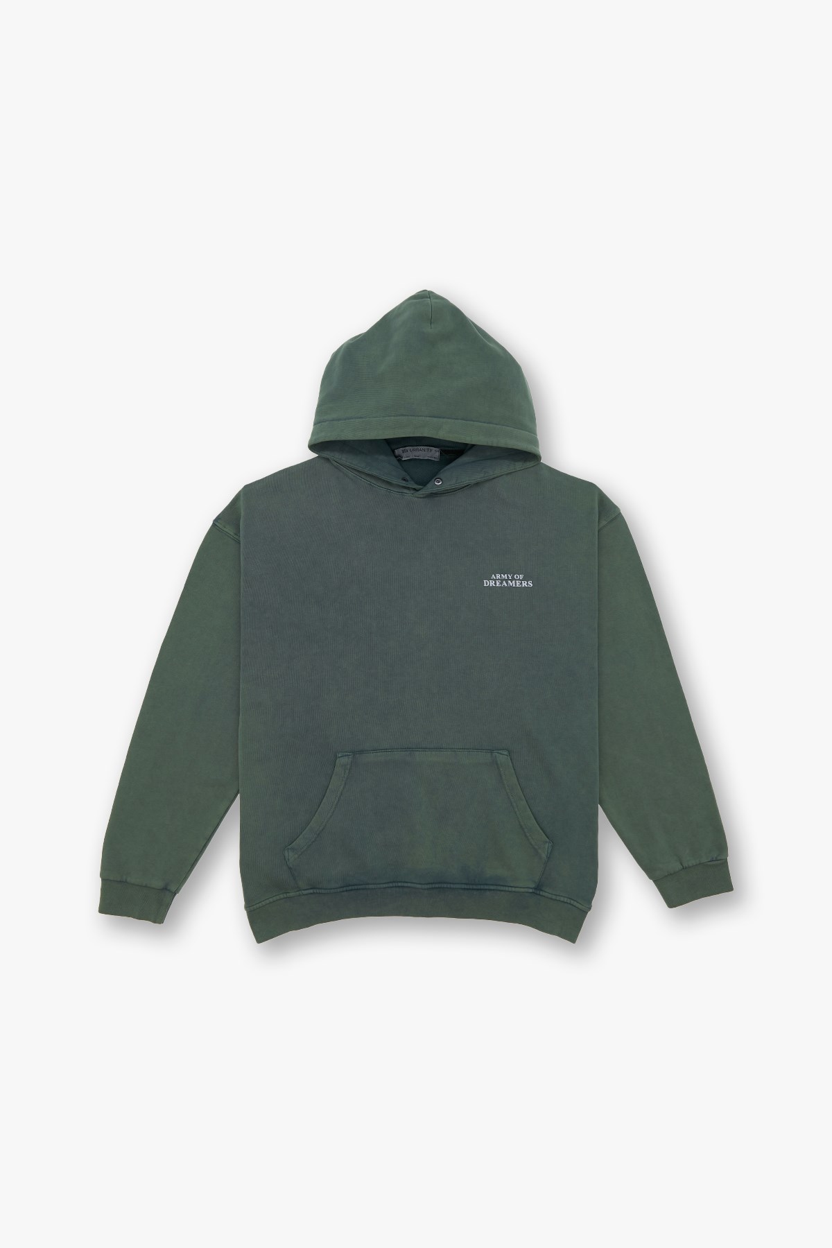 Washed Peace Oversized Sweatshirt Green