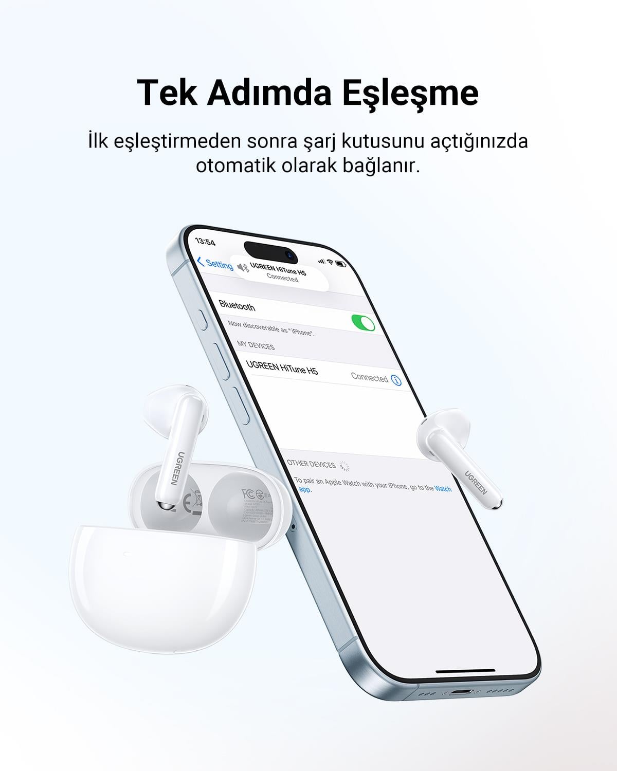 UGREEN HiTune H5 True Kablosuz Kulak İçi Kulaklık,