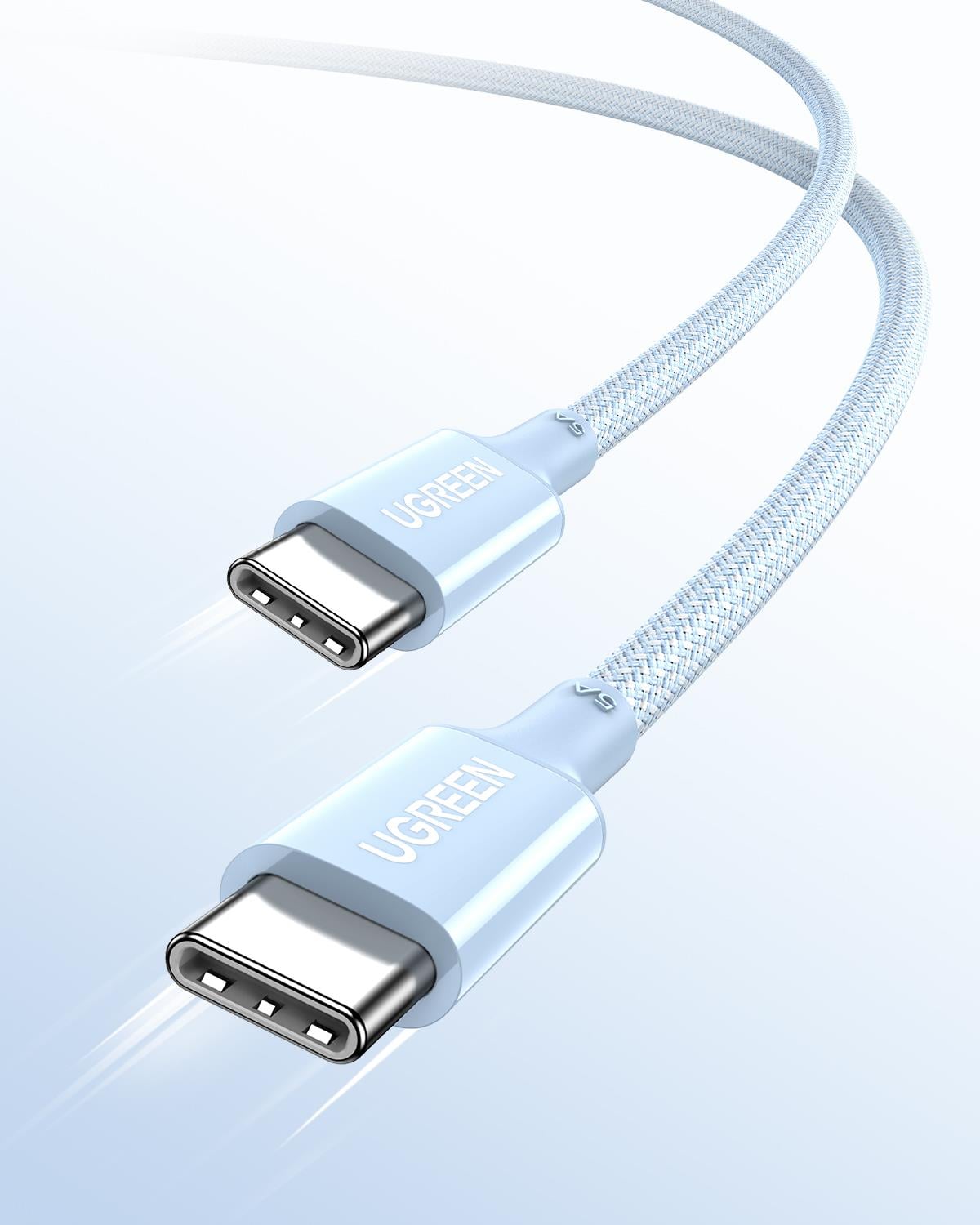 UGREEN USB-C 100W 5A QC PD Örgülü Hızlı Şarj Kablo