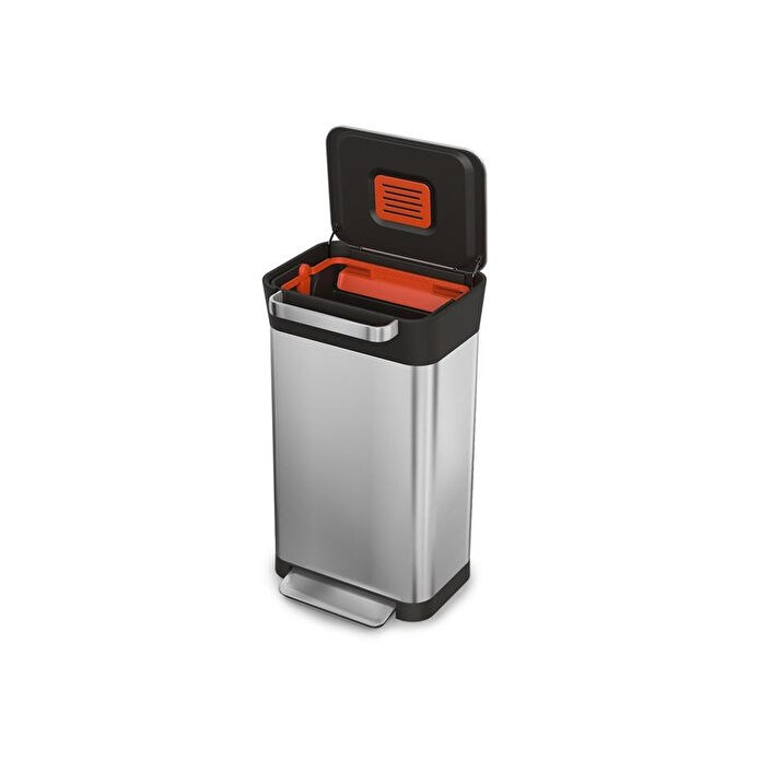 30030 JJ TİTAN ÇÖP KOVASI 30L ÇELİK