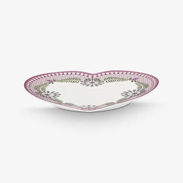 51001561 Lily & Lotus Mor Porselen Servis Tabağı 21.5 Cm