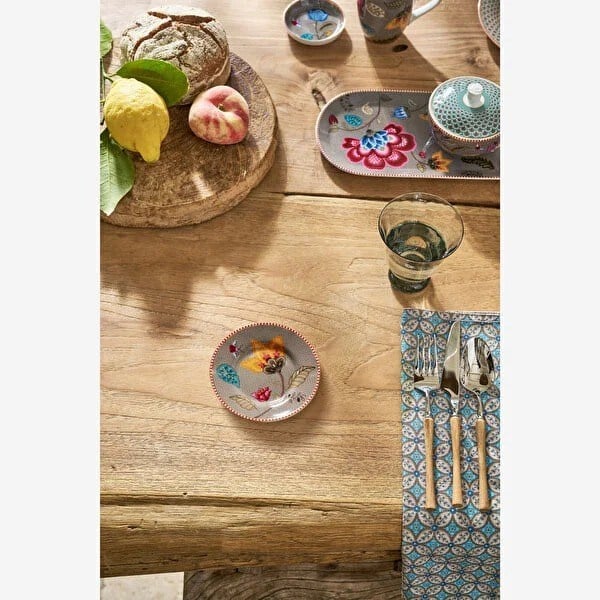 51001562 Fantasy Blooming Tales Haki Petit Four Tabağı