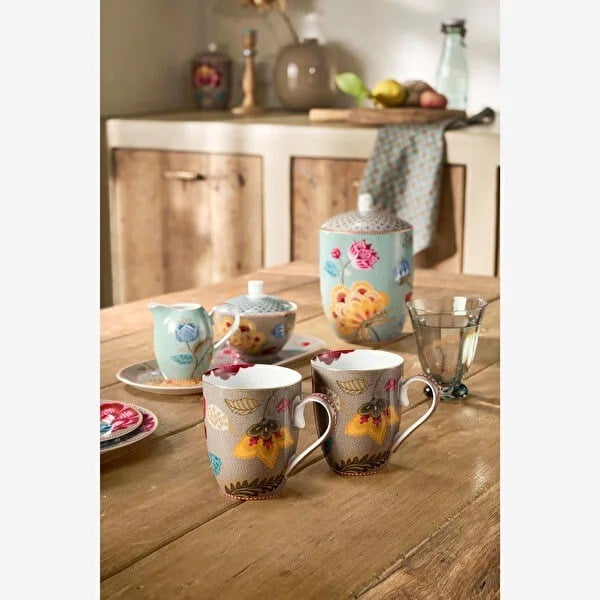 51002590 Fantasy Blooming Tales Haki İkili Büyük Mug Se