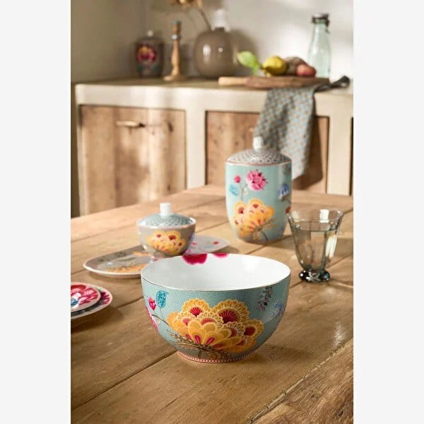 51003356 Fantasy Blooming Tales Mavi Kase 18 cm