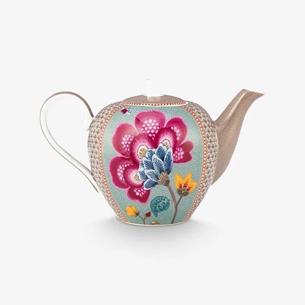 51005090 Fantasy Blooming Tales Mavi/Haki Demlik 1600