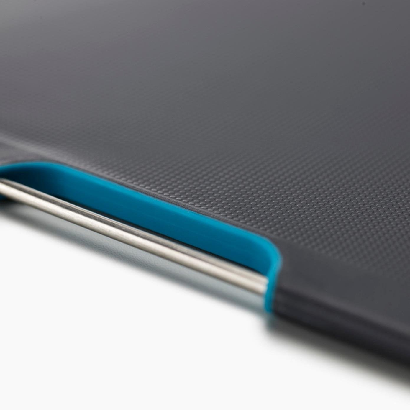 60170 JJ Folio Standlı Kesme Tahtası 4lü Çelik Gri