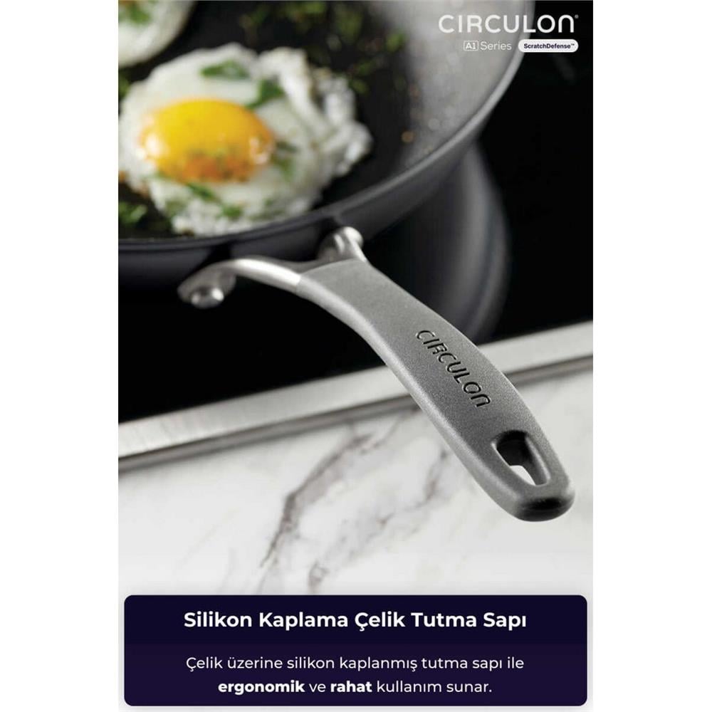 ANSAN D-MYR134W CIRCULON, 34CM WOK TAVA