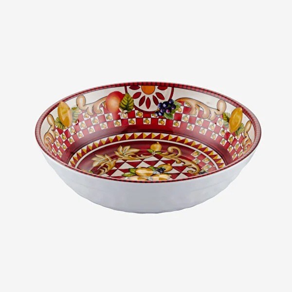 CAMC2082RD1 Capri Kırmızı Limon Buketi Kase 20cm