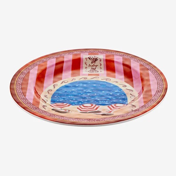 CAMCA1080BL2 Cote DAzur Turuncu Yemek Tabağı 28cm