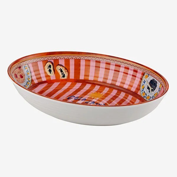 CAMCA2083BL1 Cote DAzur Oval Servis Kasesi 33cm