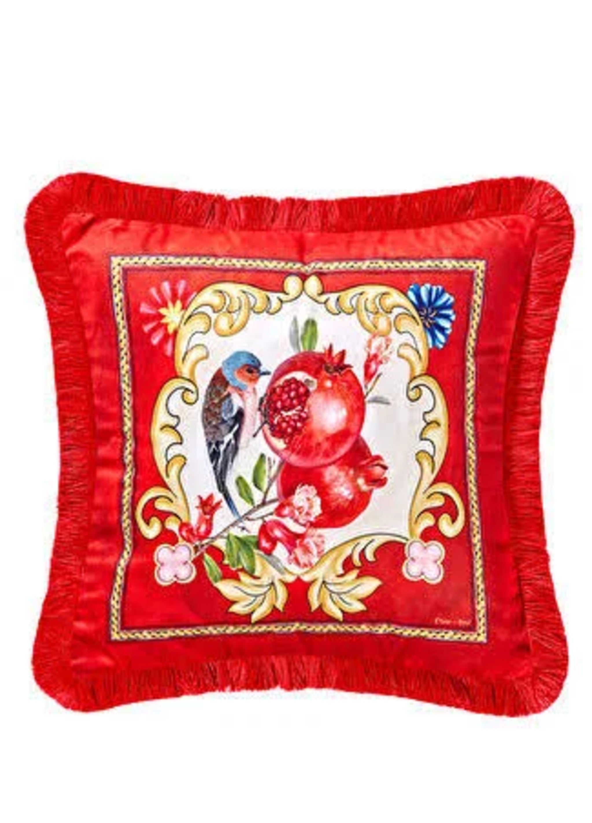 CATDV4343RD CHİARA ALESSİ La Dolce Vita KırMIZI YASTIK