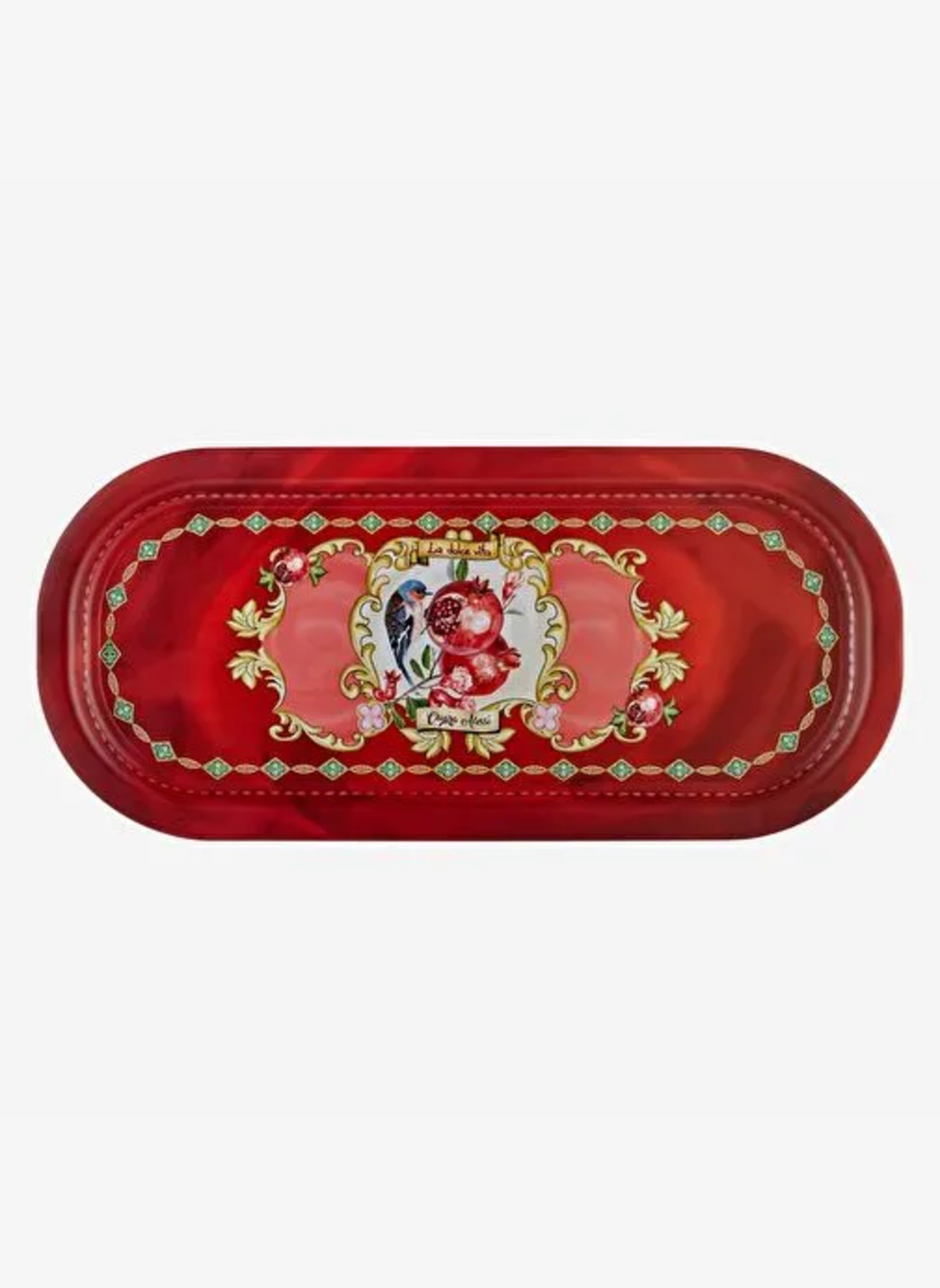 CATRTNDV366RB KIRMIZI METAL TEPSİ 37 CM
