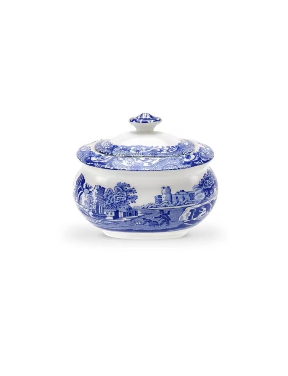 CEM BLI1630 ZUCCHERIERA CON COPERCHIO BLUE ITALIAN