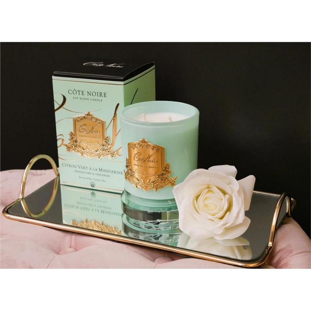 CGJ45022 COTE NOİRE İRAN LİMONU GÜMÜŞ MUM 450G