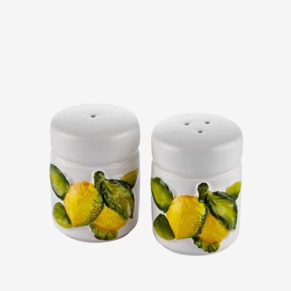 EW325 Edelweiss Italy Limoni Sarı Ser. Tuzluk Ve Biberlik