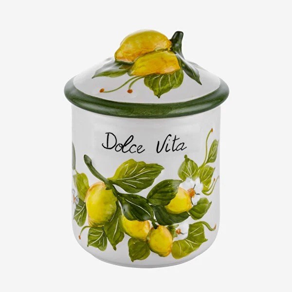 EW342G Edelweiss Italy Limone E Arancia Lime Seramik Küp