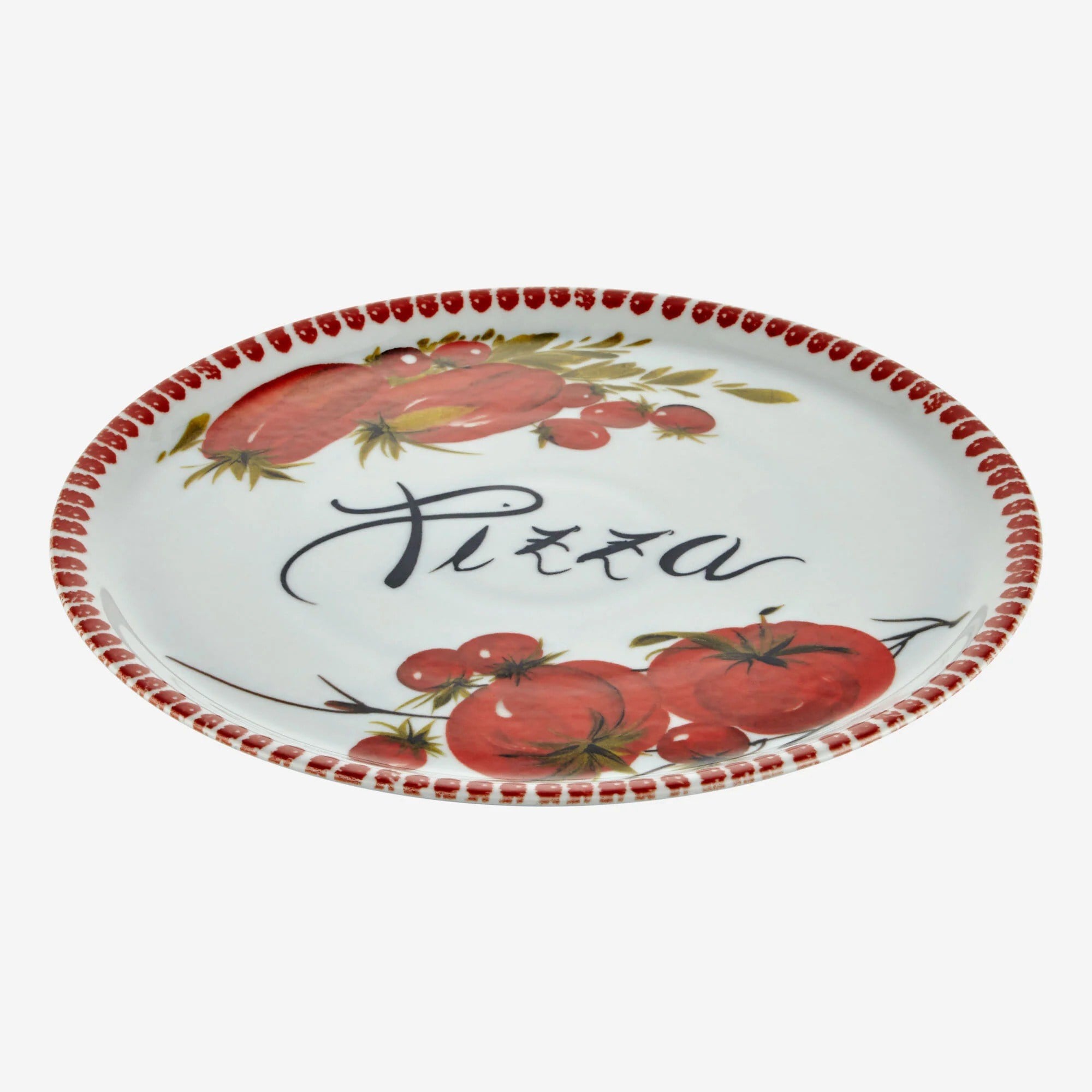 EWST1PIZPOM Pizza Tabağı Domates Desenli 33 cm