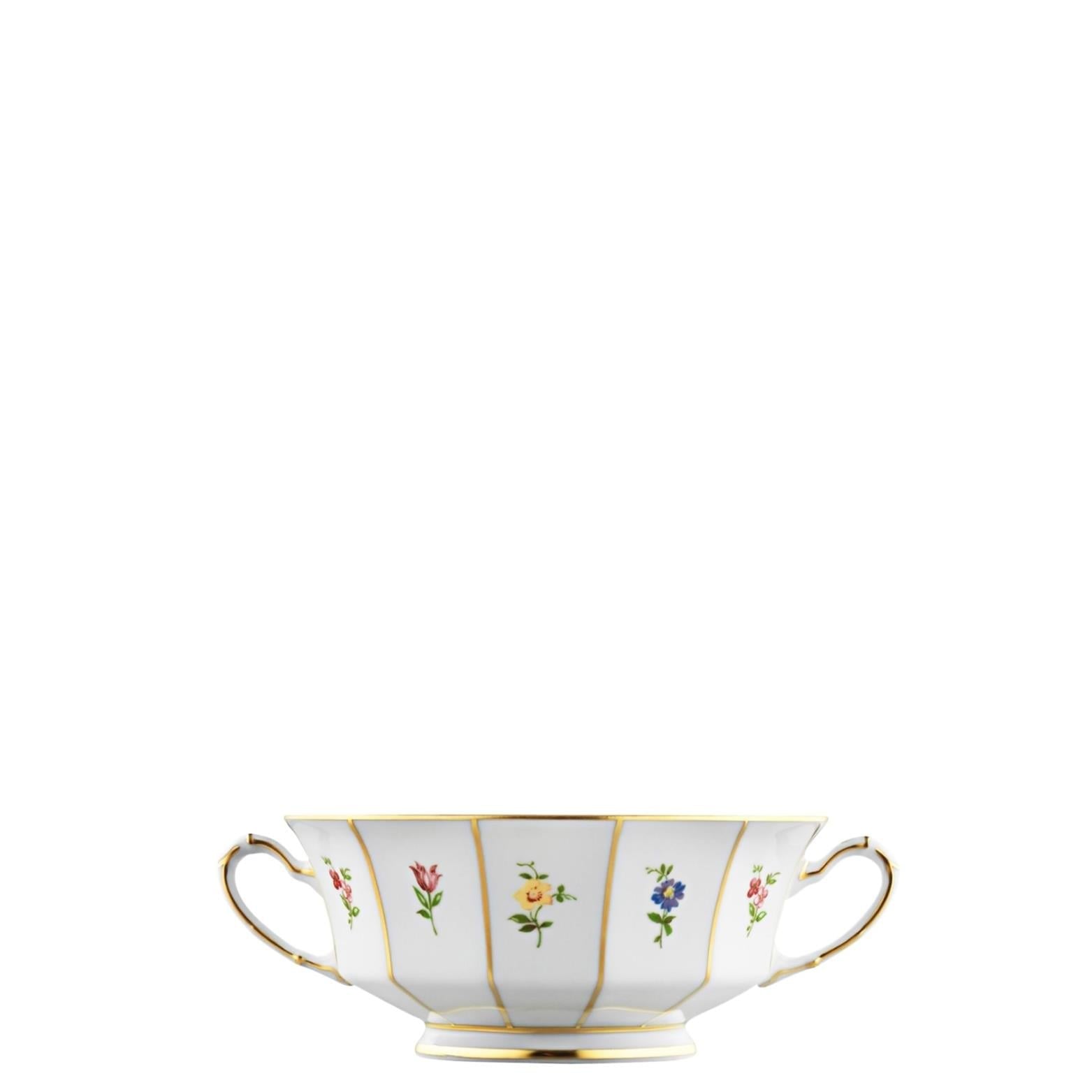 FURSTENBERG Çorba Kasesi 12,4cm GRECQUE MILLE FLEURS