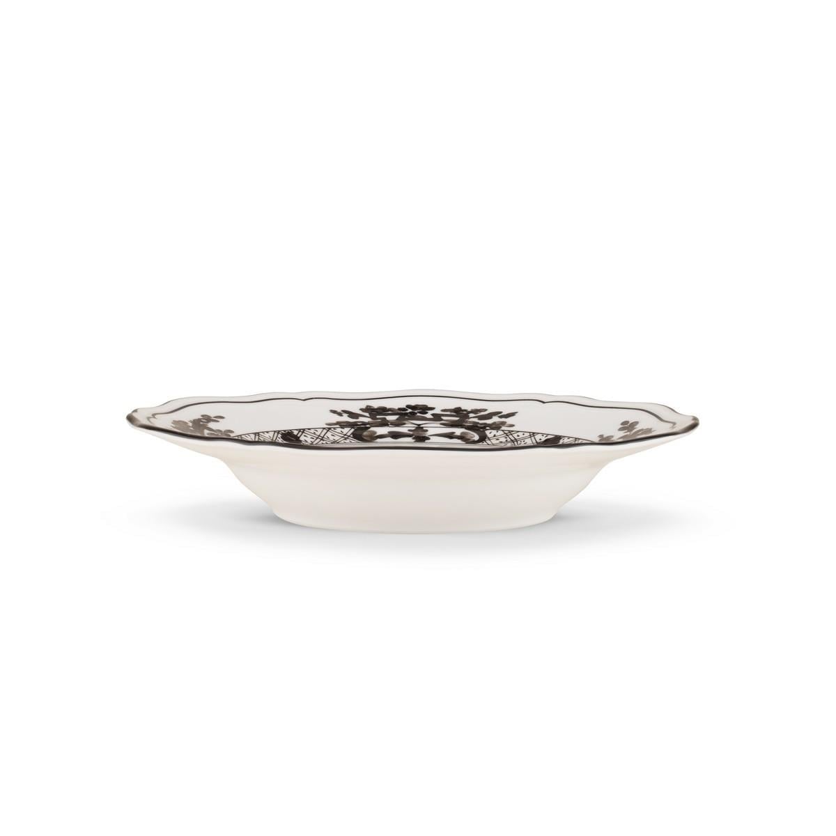 Ginori 1735 Oriente İtaliano Albus Çukur Yemek Tabağı